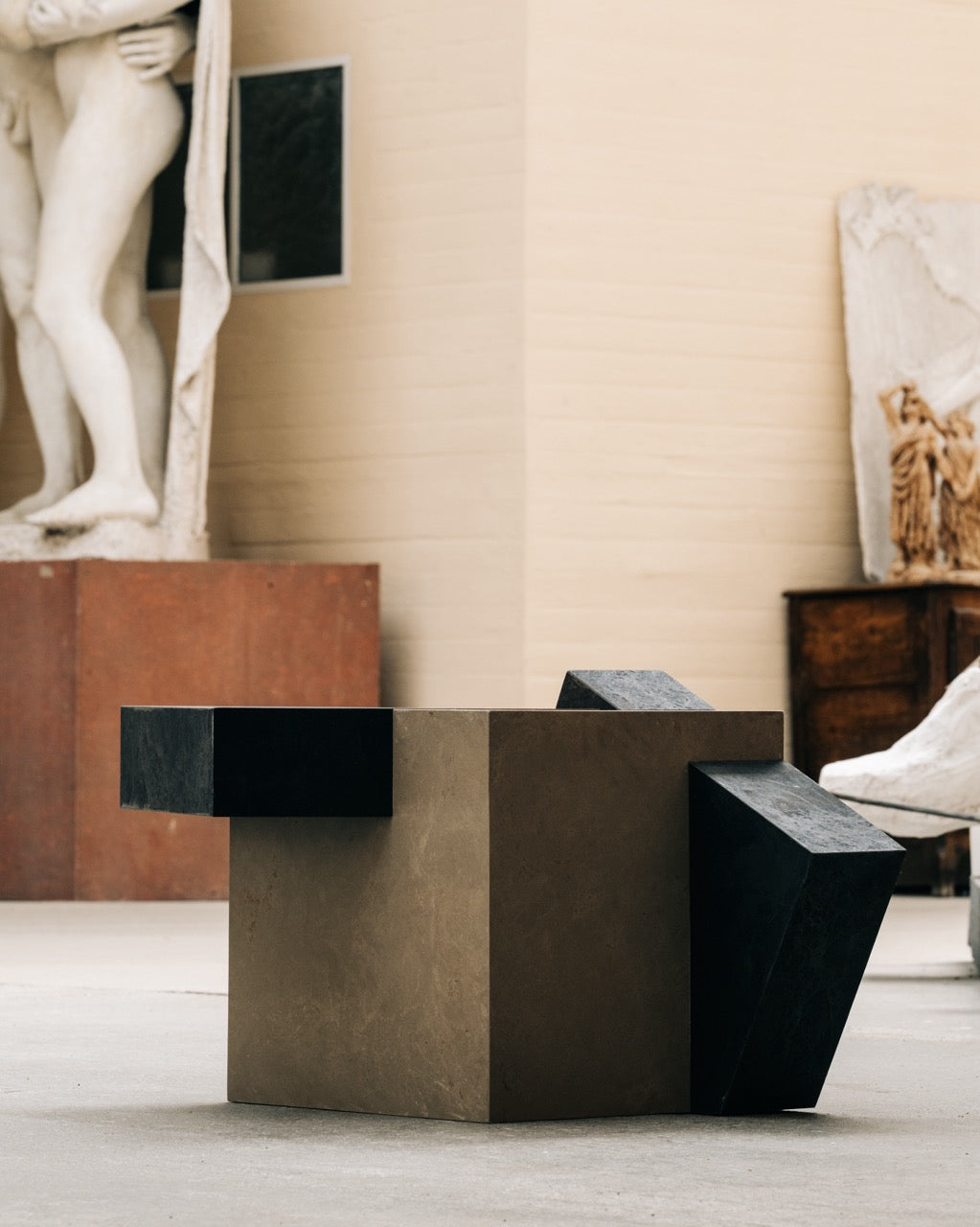 Pyrite Side Table