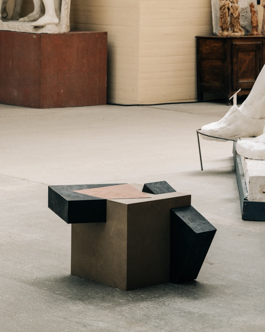 Pyrite Side Table