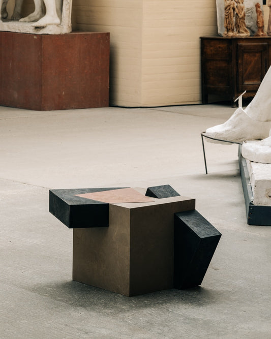 Pyrite Side Table